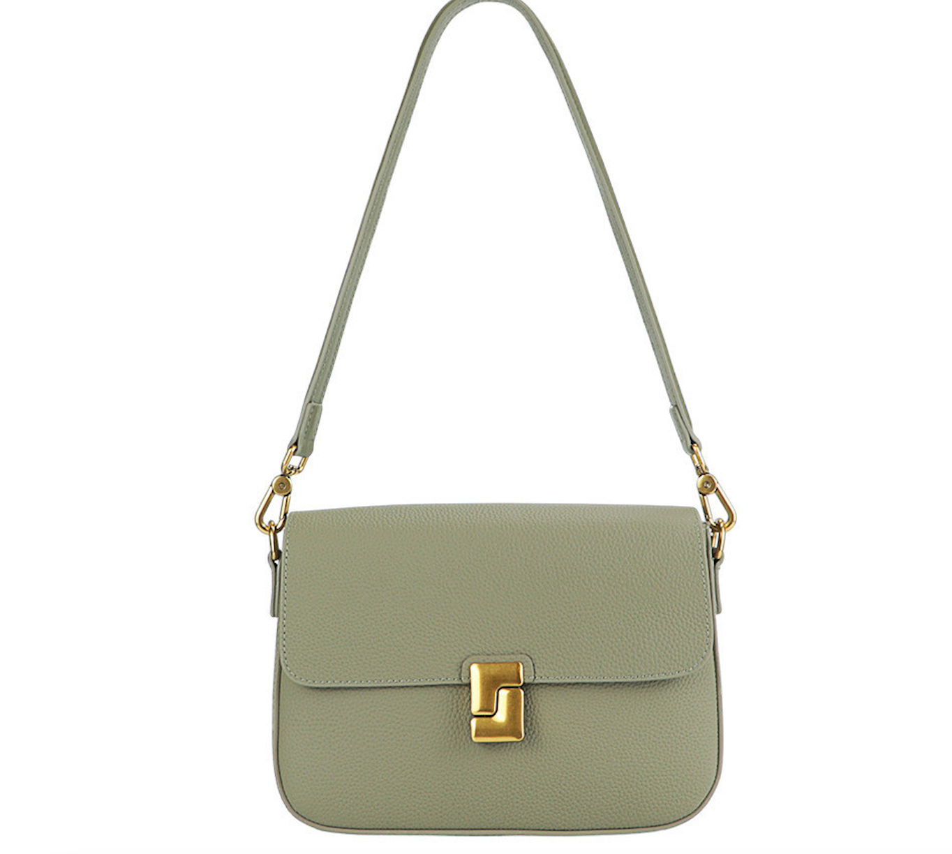 Royal Bagger Shoulder Crossbody Bags for Women Genuine Cow Leather Fashion Simple Commuter Underarm Small Square Bag